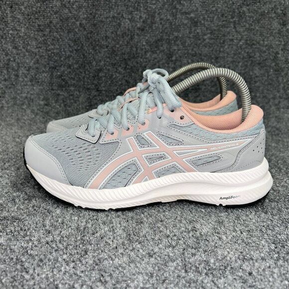 Asics Gel-Contend 8 Running Shoes Women's Size 7 Grey Athletic Training Sneakers - Picture 4 of 12